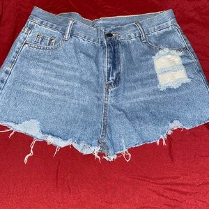 Raw denim Shorts